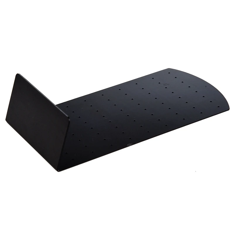 

Fashion Plastic Display Jewelry Ear Stud Earrings Holder & Black 17 Hook Necklace Jewelry Tray Display Organizer