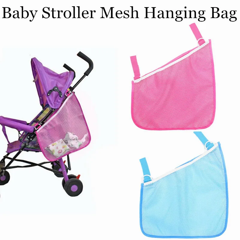

1Pc Oxford Cloth Baby Stroller Side Storage Bag Lightweight Shopping Waterproof Infant Strollers Accessories