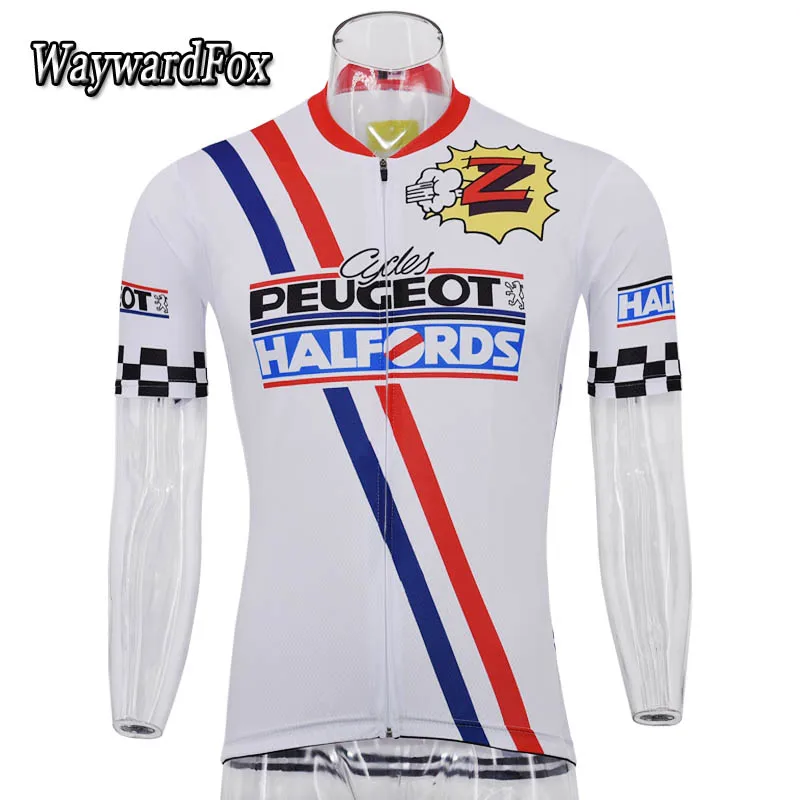 Классические мужские белые велосипедные Джерси pro team с коротким рукавом в стиле