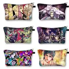 Косметичка аниме невероятные приключения ДжоджоKiller Queen, женская косметичка, сумка для хранения для девушек, женская косметичка на молнии
