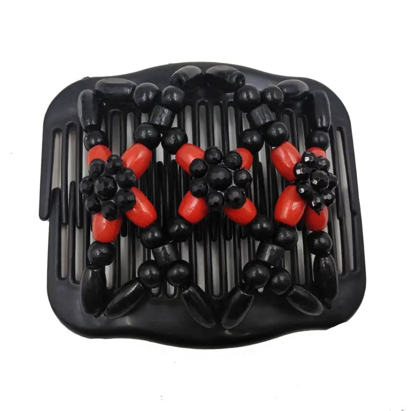 6 шт./компл. женская заколка для волос приспособление эластичные деревянные