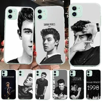 penghuwan hot shawn mendes coque shell phone case for iphone 11 pro xs max 8 7 6 6s plus x 5s se xr cover