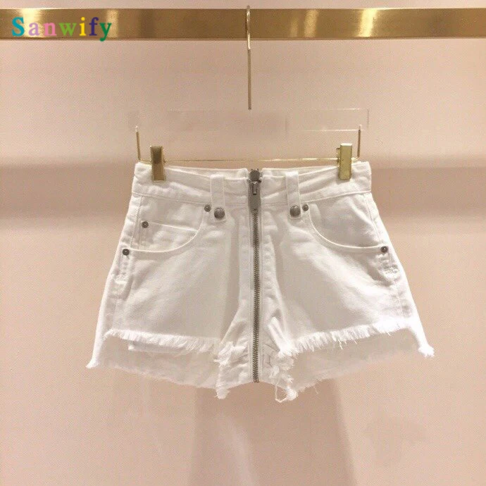 

2020 Summer High Quality Women Denim Shorts Female Fashion Wear Short Pants Trouse Color