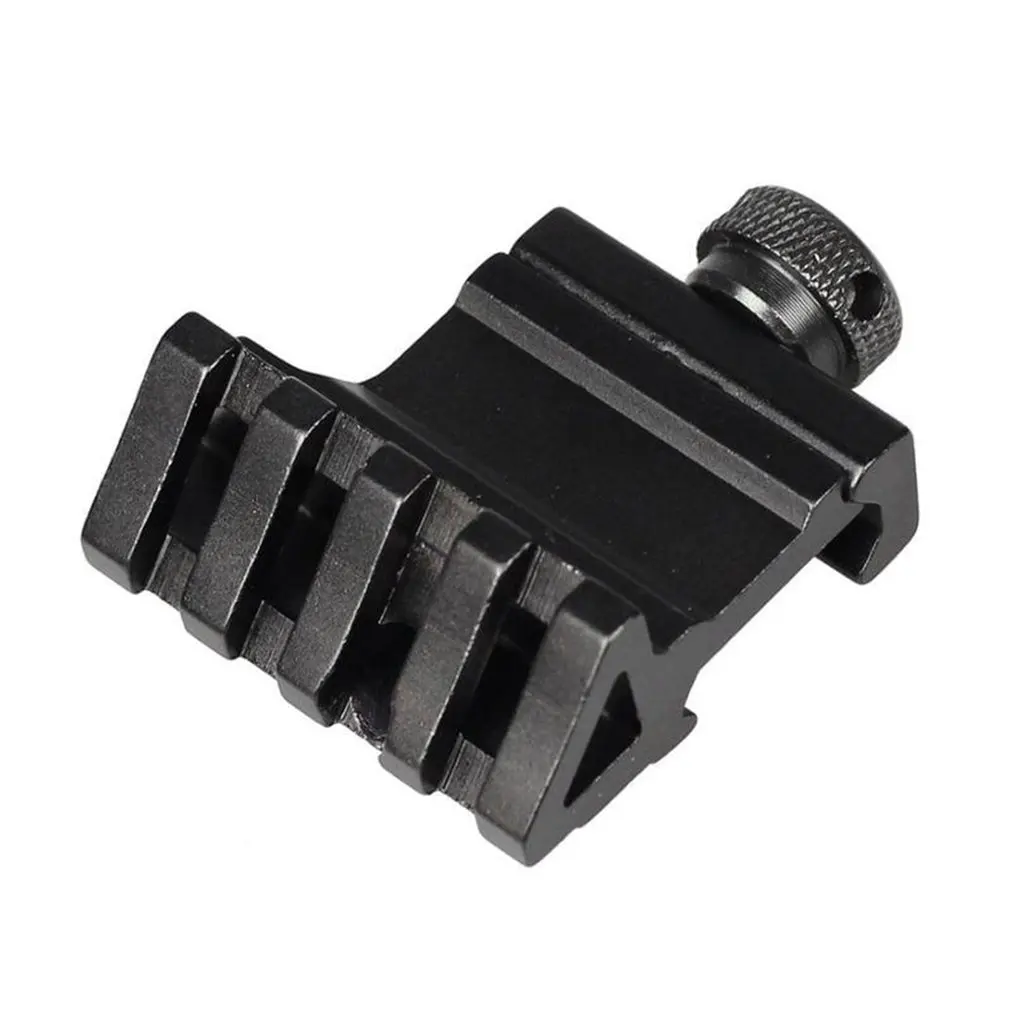

45 Degree Angle Tactical Scope Mount Aluminum 4 Slot Side Rail RTS Sight Rail Airsoft 20mm Bracket Accessories