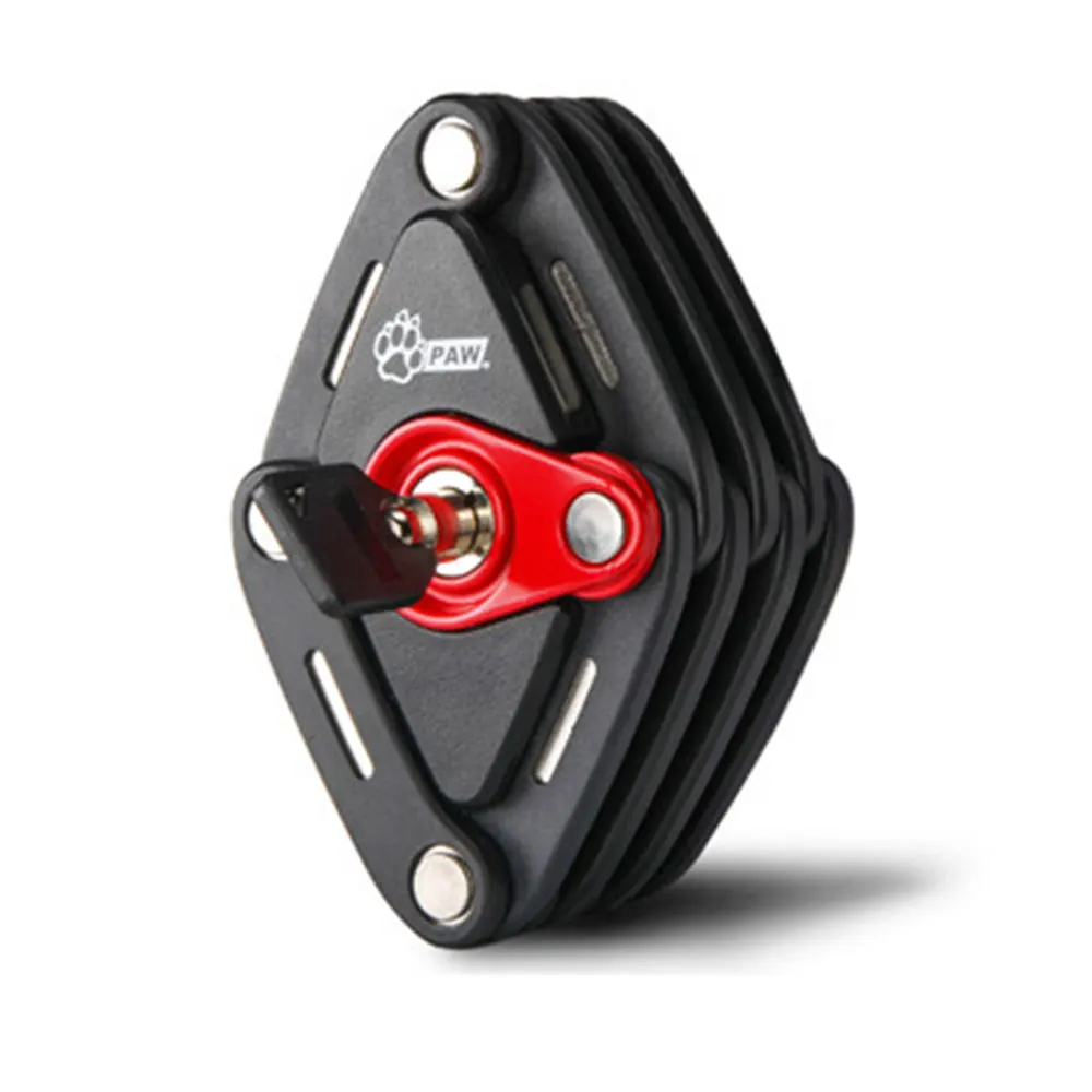 Велосипедный Замок AMotorcycle с защитой от кражи складная мини цепь замок паролем