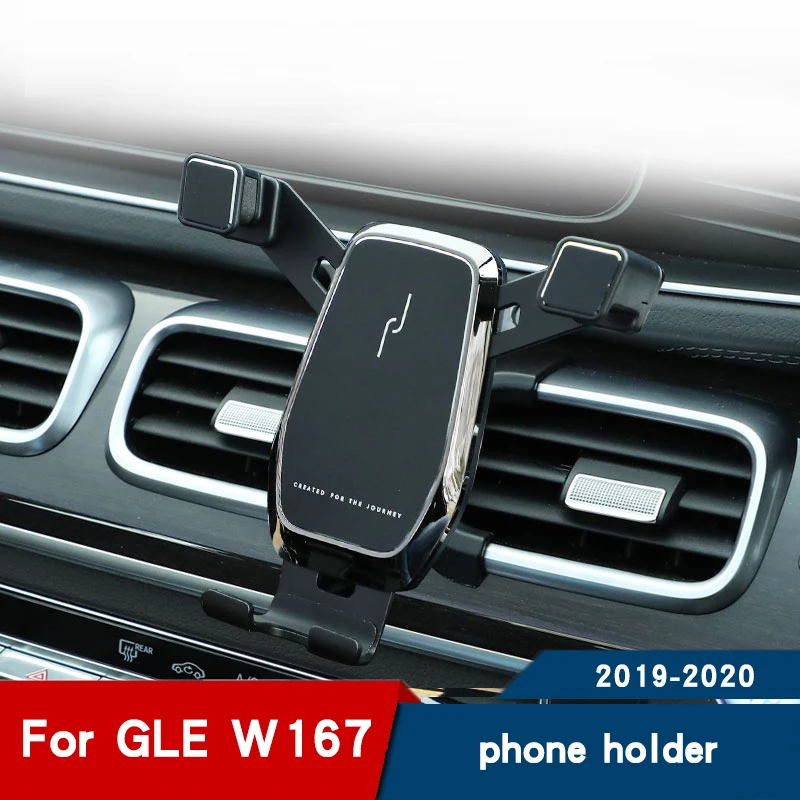 

Car phone holder for Mercedes-Benz GLE W167 2019 accessories gle 63 350 interior modification navigation holder phone stand 2020