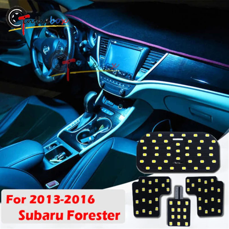 GTinthebox 4 шт. синий лед светодиодный внутренняя карта купольная посылка