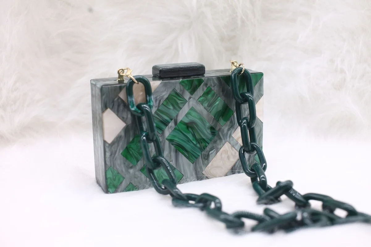 

Женская вечерняя сумка, акриловый квадратный клатч с геометрическим рисунком, элегантный кошелек на плечо для девушек, маленькая сумка для телефона, сумка для вечеринки и свадьбы