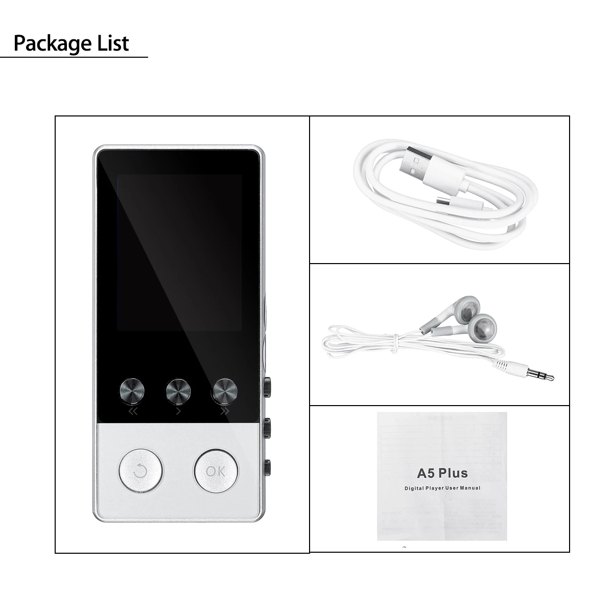 MP3 плеер с поддержкой bluetooth и TF карт до 128 ГБ|MP3-плееры| |