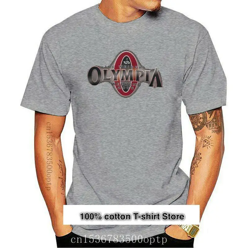 Camisetas de Culture para hombre camisa negra Popular Mr Olympia Fitness S-3XL 2021 | Мужская одежда