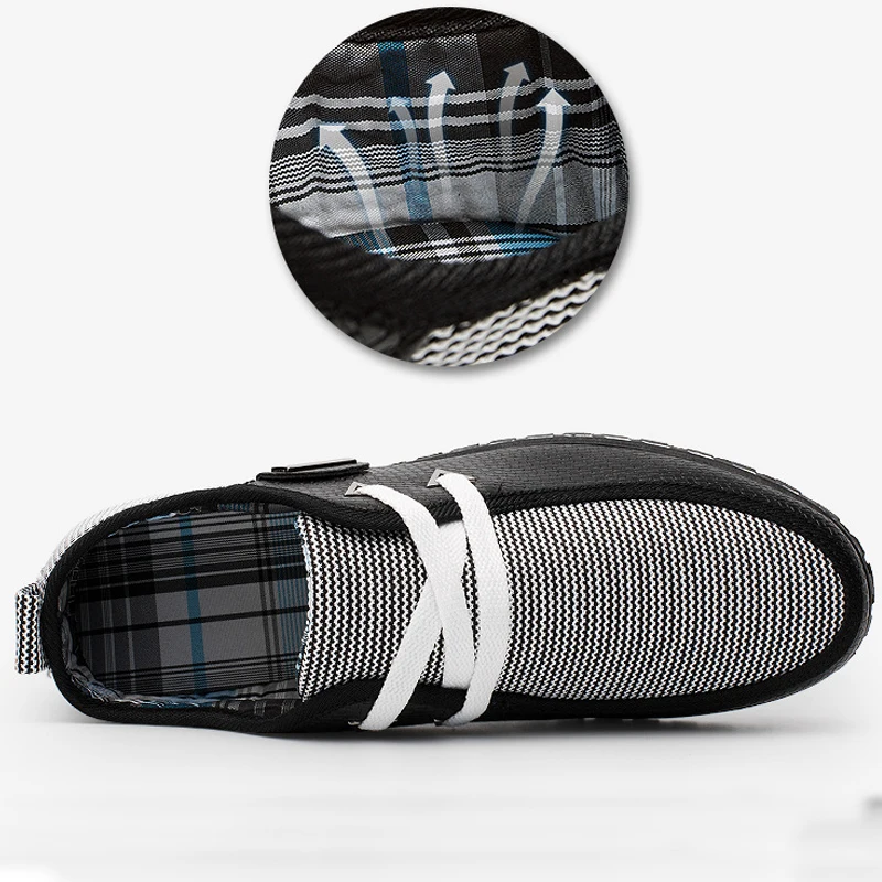 Туфли мужские без шнуровки повседневная обувь для вождения плоская подошва цвет