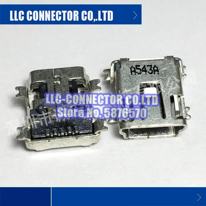 Новинка оригинальный USB-разъем 20 шт./лот | Электроника