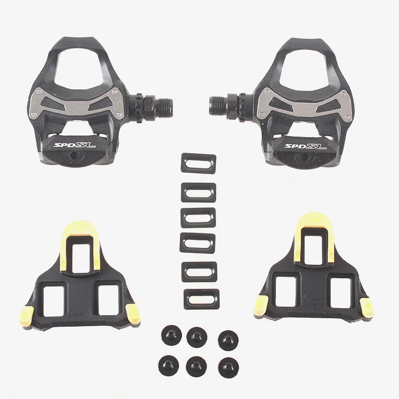 Педали для шоссейного велосипеда PD R550 SPD SL без клипсы + 6 градусов плавучие