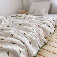 100 cotton summer quilt home textiles suitable for children boy girl kids adult blanket comforter thin quilt