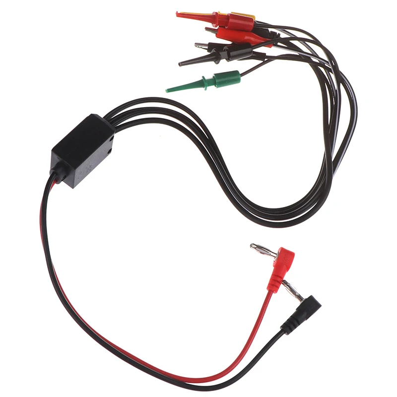 Комплект тестовых проводов зажимы типа крокодил штекер банан разъем питания |