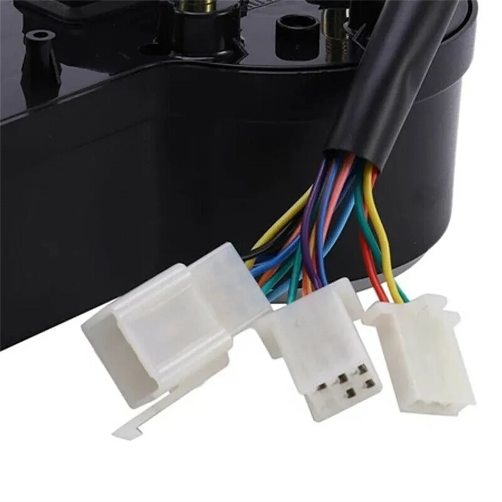 

Odometer Speedometer Motorcycle LED Parts Plastic Tachometer Universal