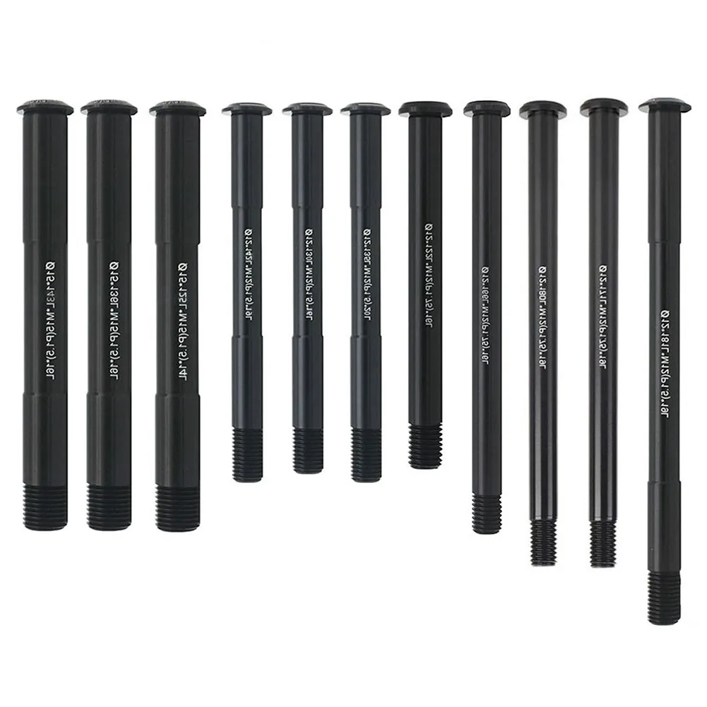 

1pc Bike Bicycle Replacement Front/Rear Thru Axle 12/15mm 122-181L P1.5/P1.75 Front Bicycle Skewers For Road Disc