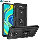 Чехол-накладка для Xiaomi Redmi 9A, 9C, Note 9 Pro Max, 9S, 8, 8T, 7, Mi 11, 10, 10T Lite, Poco X3 NFC, металлическая подставка