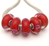 jgwgt 990 5x 100 authenticity s925 sterling silver beads murano glass beads fit european charms bracelet diy jewelry lampwork