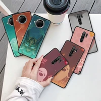 Movil Smartphone Case for Xiaomi Redmi Note Pro Black Soft Stylish Silicon Telefon Cover Genshin Impact Lcon