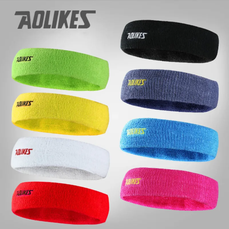 1 шт. Спортивная хлопковая спортивная повязка на голову для йоги мужчин и женщин