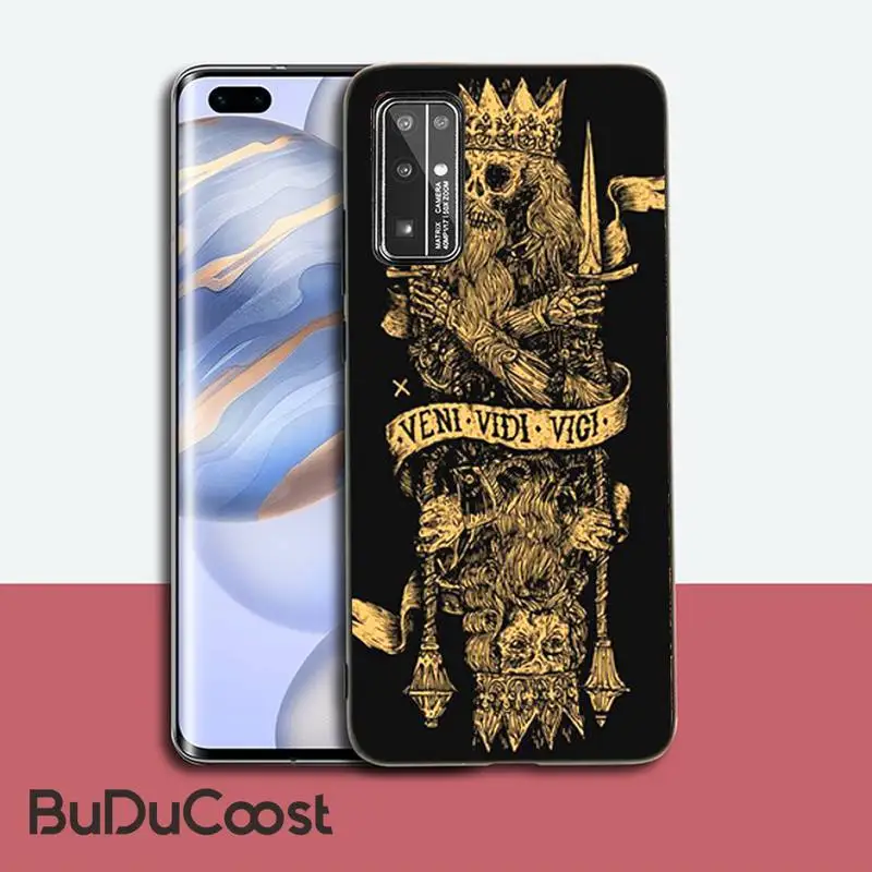 

Riccu Veni Vidi Vici Phone Case For Huawei Honor 10 20 lite view20 7C 5.7inch 8 5 7A 10 20i PLAY V30 PRO 8C