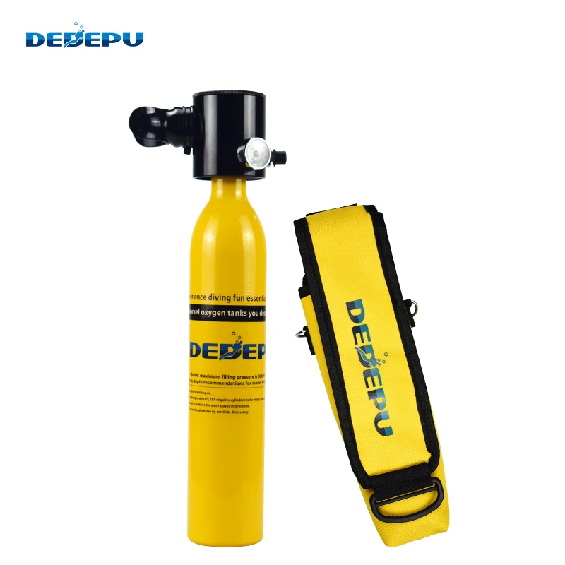 

DEDEPU Snorkeling Breathing Equipment 0.5L Scuba Oxygen Cylinder Diving Air Tank Scuba Regulator Diving Respirator-2