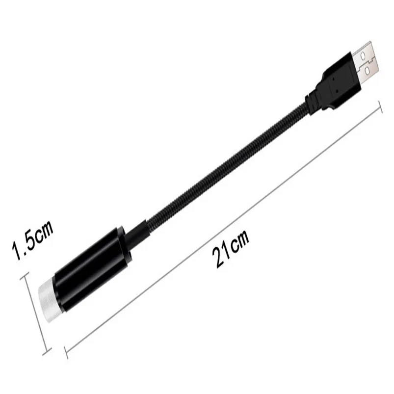 Зарядных порта USB для автомобиля атмосферная лампа Ночной светильник эти модные