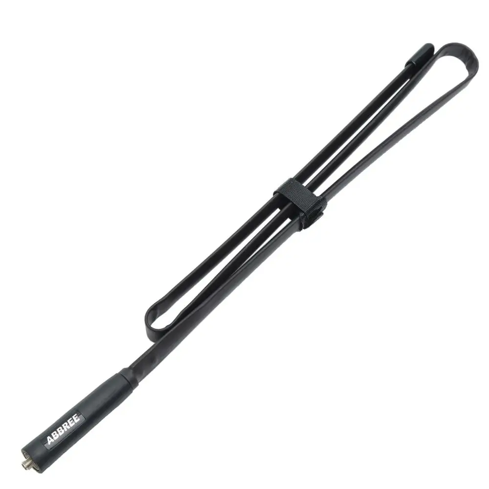 AR-152T 108cm length ABBREE Tri-band 144/222/435 МГц складной углеродистая сталь, тактический антенна для Baofeng BF-R3 UV-82T UV-5RX3 UV-82X3 иди и болтай Walkie Talkie радио - Цвет: AR-152T 108cm length