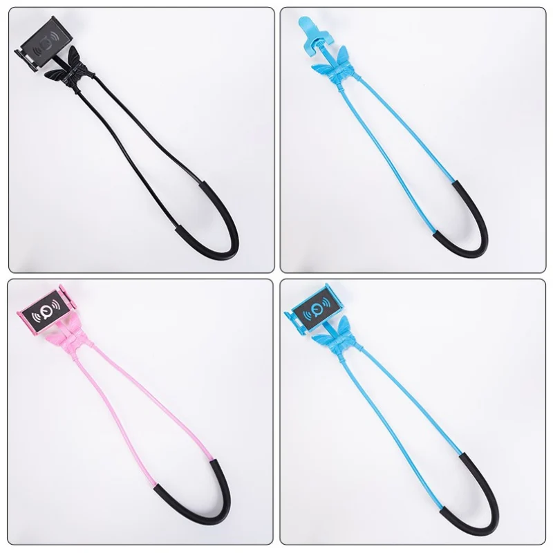 Универсальный вращающийся на 360 градусов гибкий держатель для селфи телефона