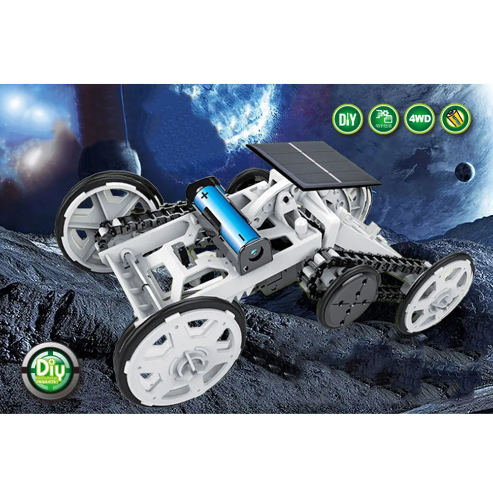 4WD малыш играть завинчивание крепления обучения науки и техники на батарейках