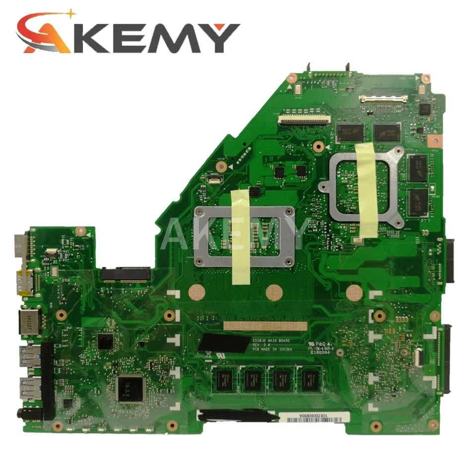 С i7 4710HQ/4 ГБ ОЗУ GTX820M LVDS X550JD материнская плата для Asus X550JK X550J A550J FX50J ноутбук Mianboard 100%