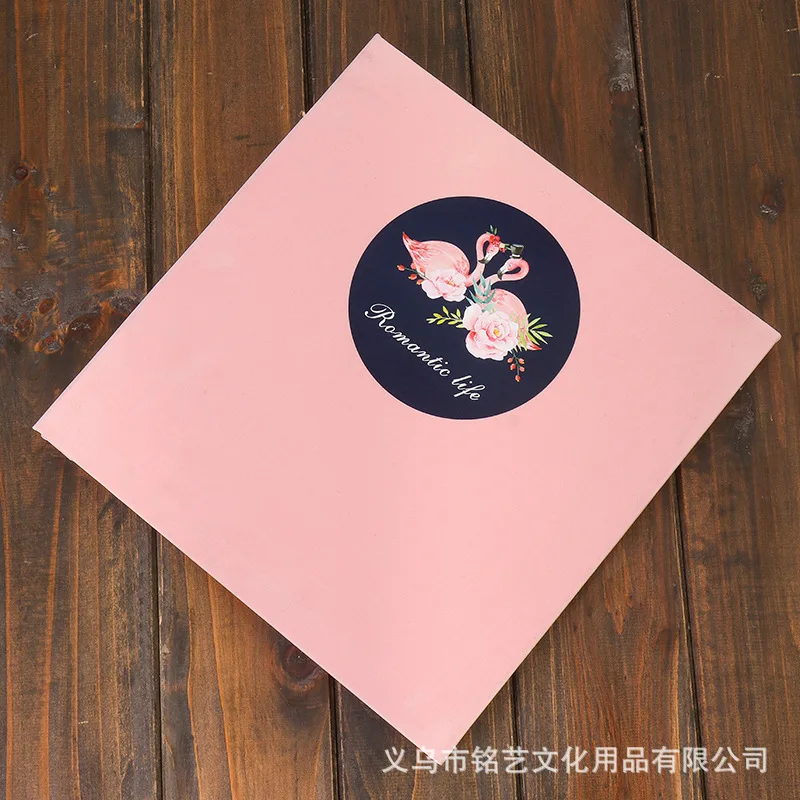 

Self Adhesive Photo Album Diy Fabric Commemorative Baby Photo Album Scrapbook Photocard Album Para Photocards Home Decor DK50PA