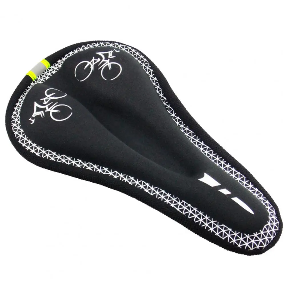 

MTB Road Bike Bicycle Soft Saddle Thickened Silicone Seat Cover Cushion Mat Seat Mountain Bike Cycling Pad Cushion Cove