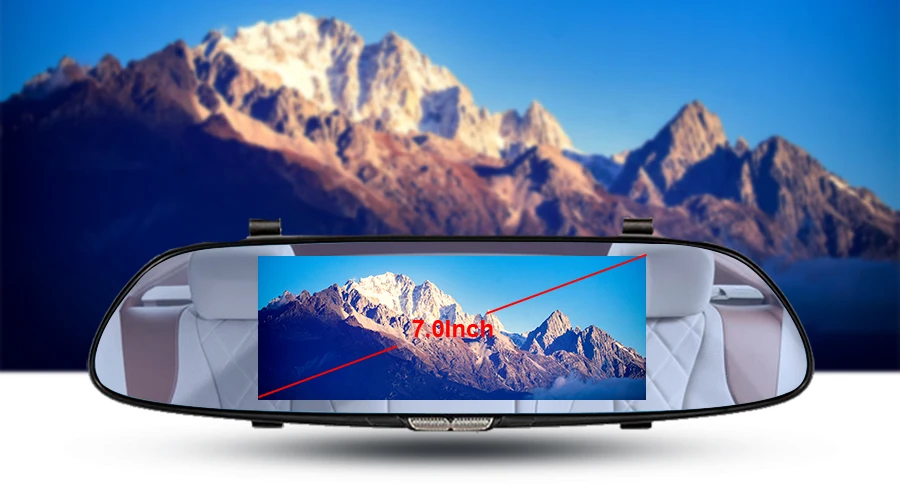 E-ACE D01 gps навигация трекер Автомобильный видеорегистратор 3g Wifi камера " сенсорный экран Android навигаторы 1080P видео рекордер зеркало заднего вида