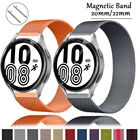 Ремешок магнитный для Samsung Galaxy watch 4classic3Active 2, браслет для Huawei GT22e 20 мм 22, 45 мм 41 мм 46 мм 42 мм