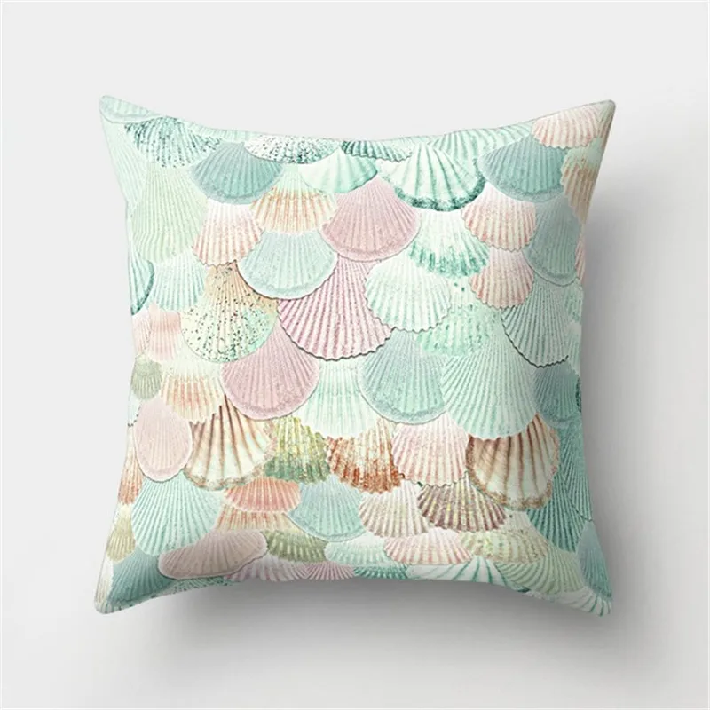 Рождественские мягкие наволочки Русалка скумбрия наволочка для подушки спальни