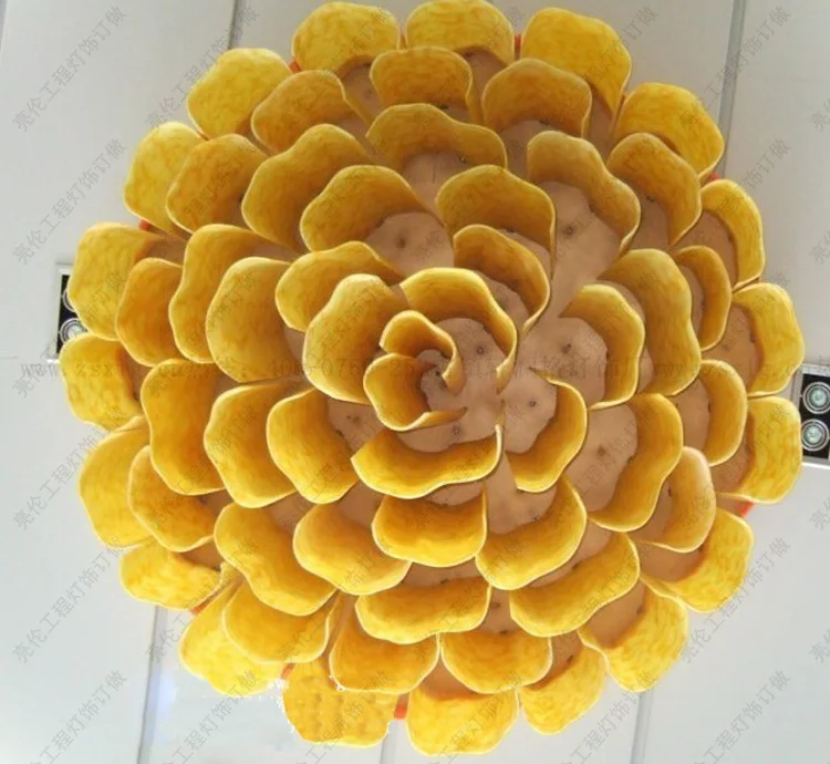 Большая Новая китайская ткань отдел продаж лобби люстра гостиная столовая