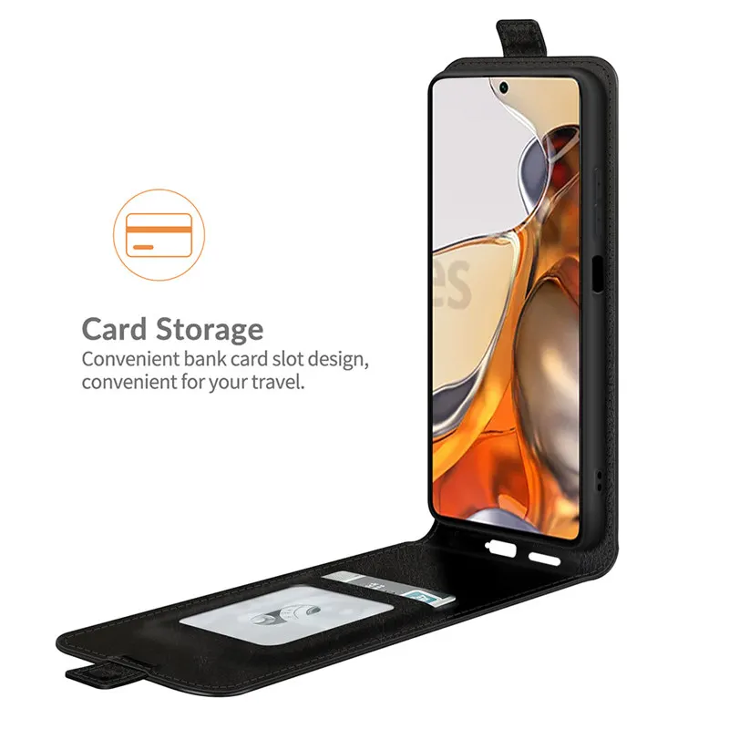 for xiaomi mi 11t case flip vertical pu leather phone cover for redmi note 11 pro poco m4 civi 5g 12 pro 11s k50 protector чехо