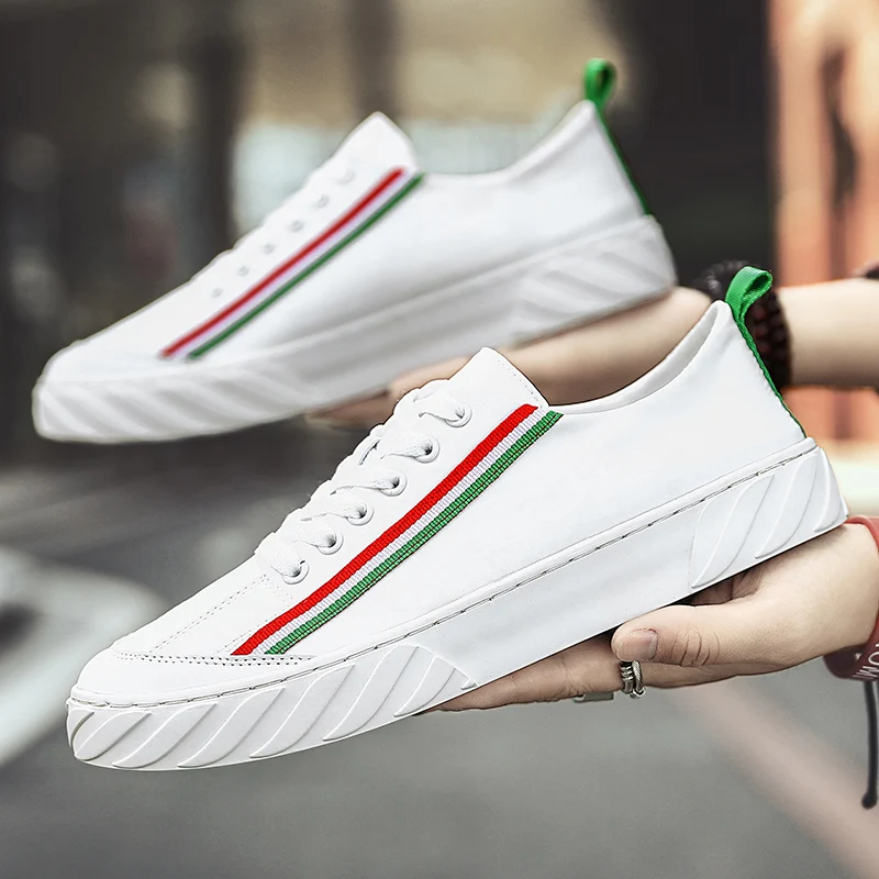 

H2-K93 professional vulcanization technology summer canvas high top transparent bottom leisure sports board shoes men's shoes