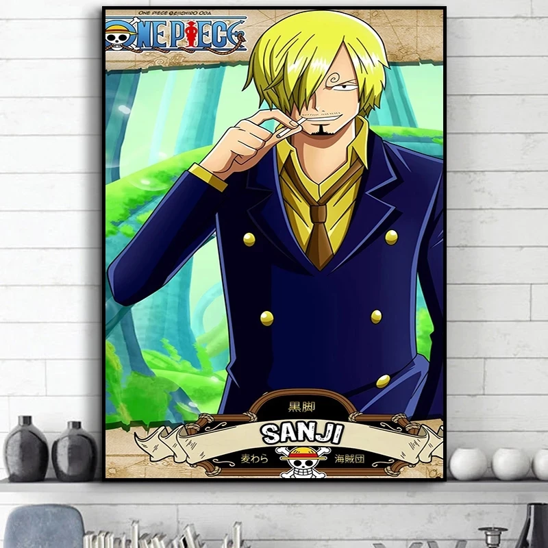 

Canvas Hd Prints Poster Modern Pictures ​Home Decoration 1 Panel Anime One Piece Paintings Wall Artwork Modular For Living Room