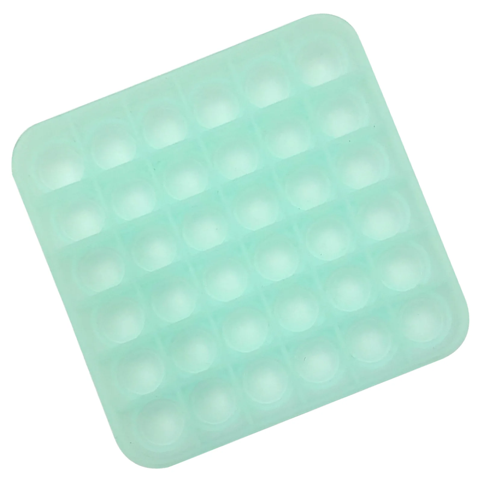 

Children Push Bubble Sensory Toy Silicone Anxiety Stress Relieve Puzzle Board Game For Students Office Workers 12.7*12.7*1.6cm