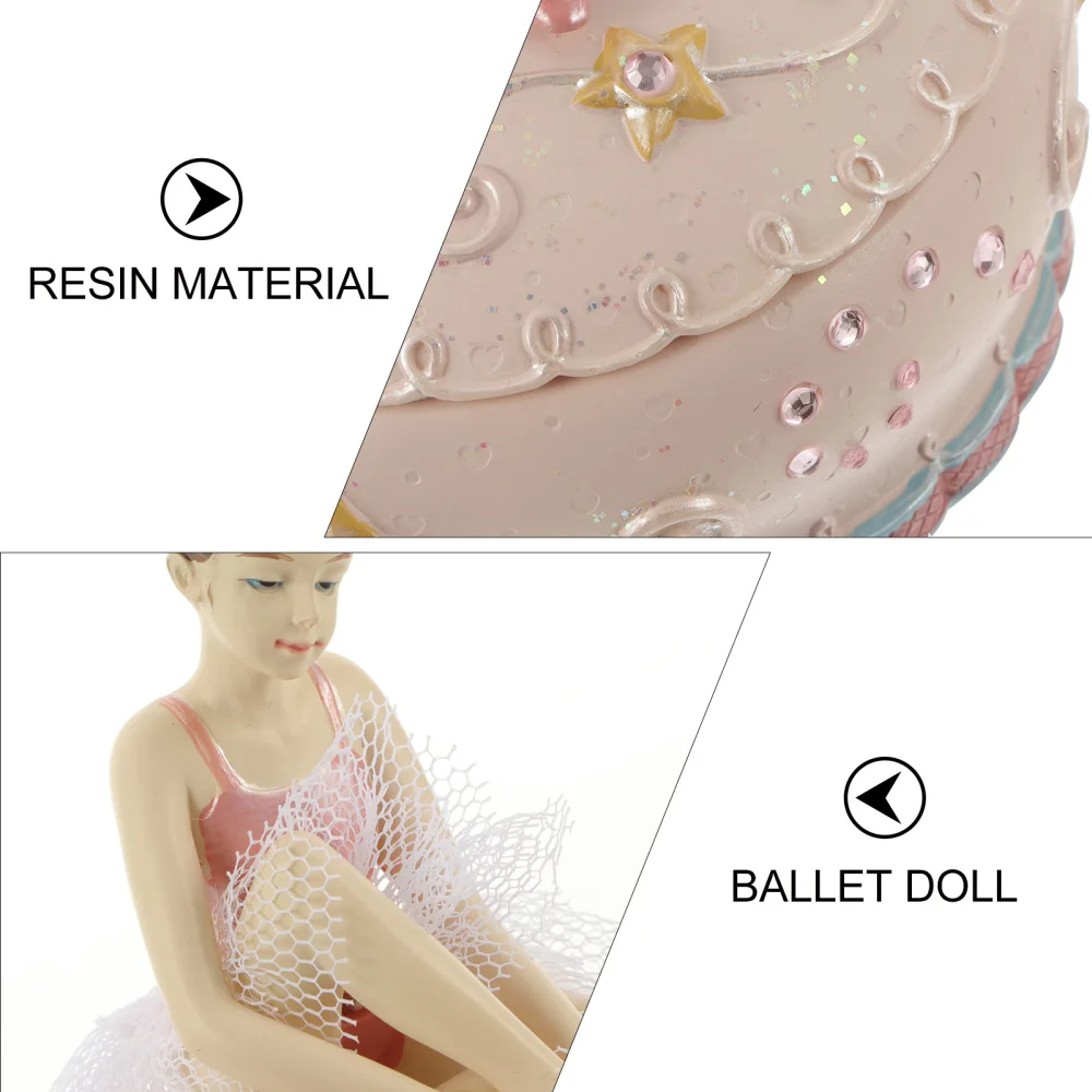 

Jewelry Storage Box Ballerina Box Jewelry Box with Beautiful Ballerina
