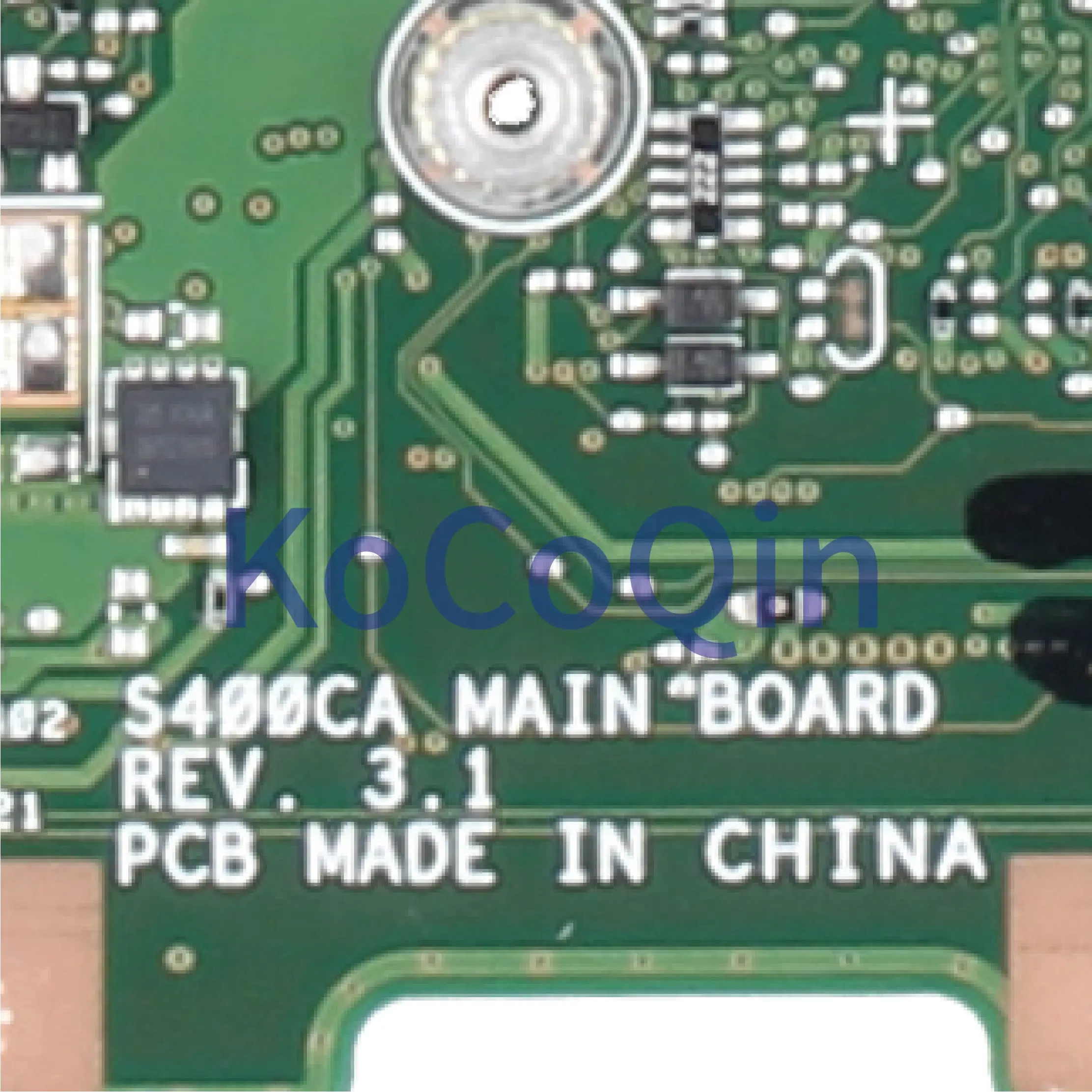 KoCoQin материнская плата для ноутбука ASUS S400CA CORE SR0XG i7-3537U REV.3.1 с 4G Оперативная память