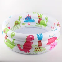 practical mini inflatable pool circular basin lovely bathtub summer water toys home use paddling swimming pool