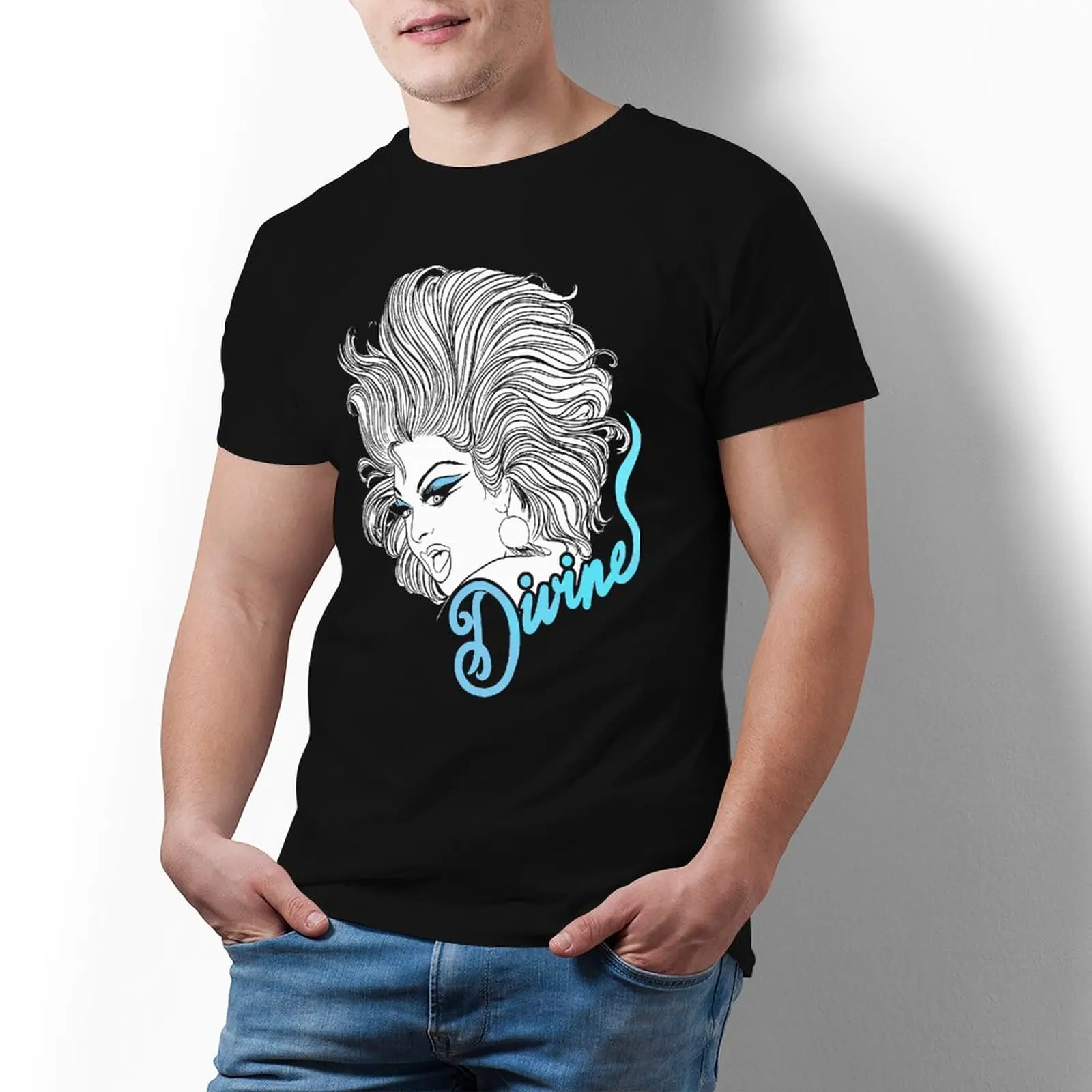 

Футболка мужская оверсайз с коротким рукавом, 100 хлопок