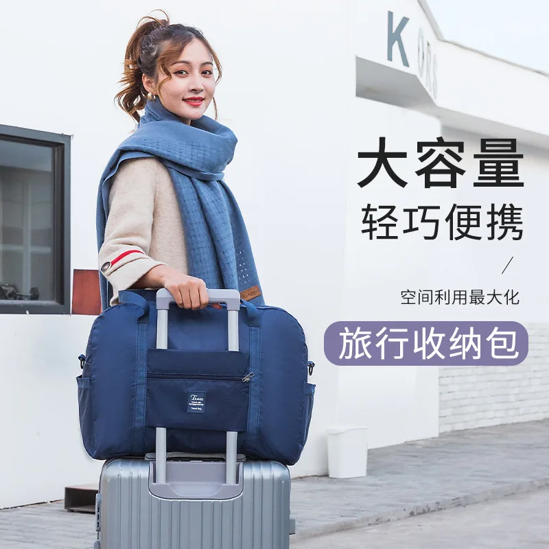 

Складной Дорожный чемодан, вместительная утолщенная водонепроницаемая сумка из ткани Оксфорд для мобильного телефона, получает сумку на о...