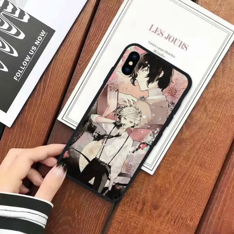 

Dazai Anime Bungou Stray Dogs Phone Case for iPhone 11 12 mini pro XS MAX 8 7 6 6S Plus X 5S SE 2020 XR