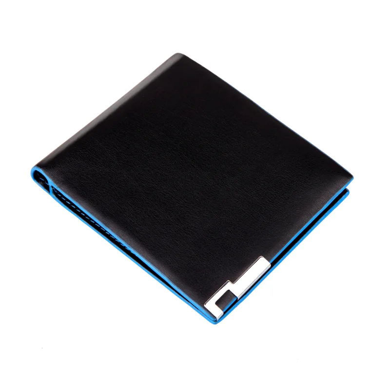

NO.ONEPAUL 2020 New Men's short wallet Korean version contrast color wallet color coin purse female color wallet ultra-thin