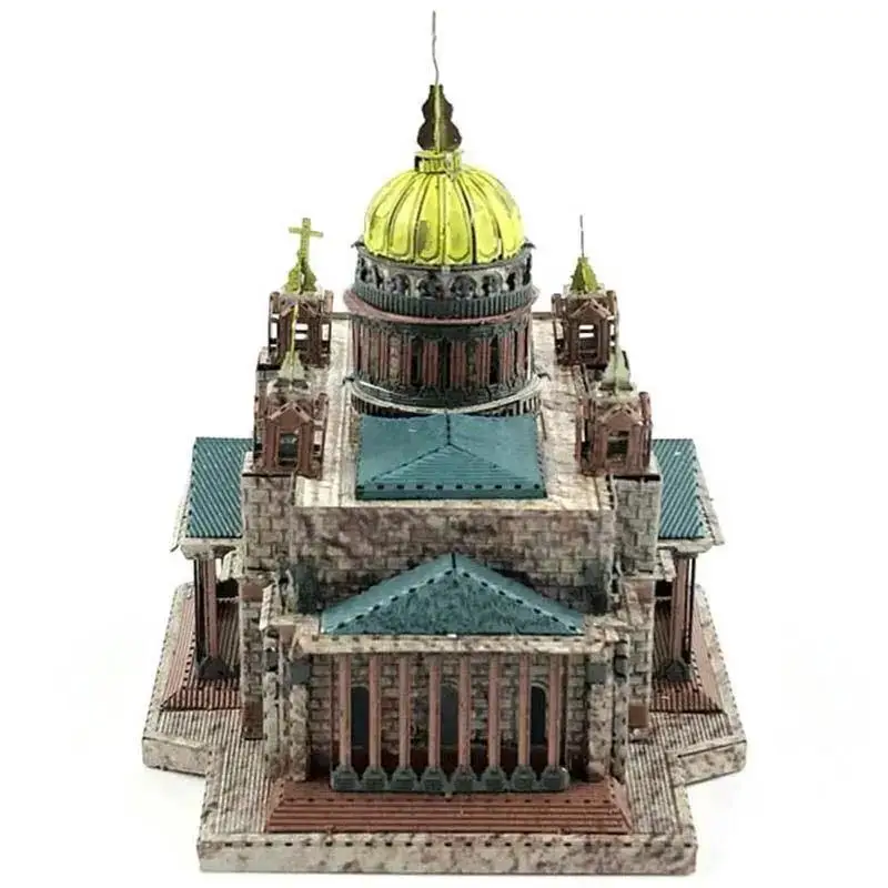 

Puzzle Collection 3D Metal DIY Laser Cut Toys Adult Kit Assembly Model Isa Kiev Cathedral